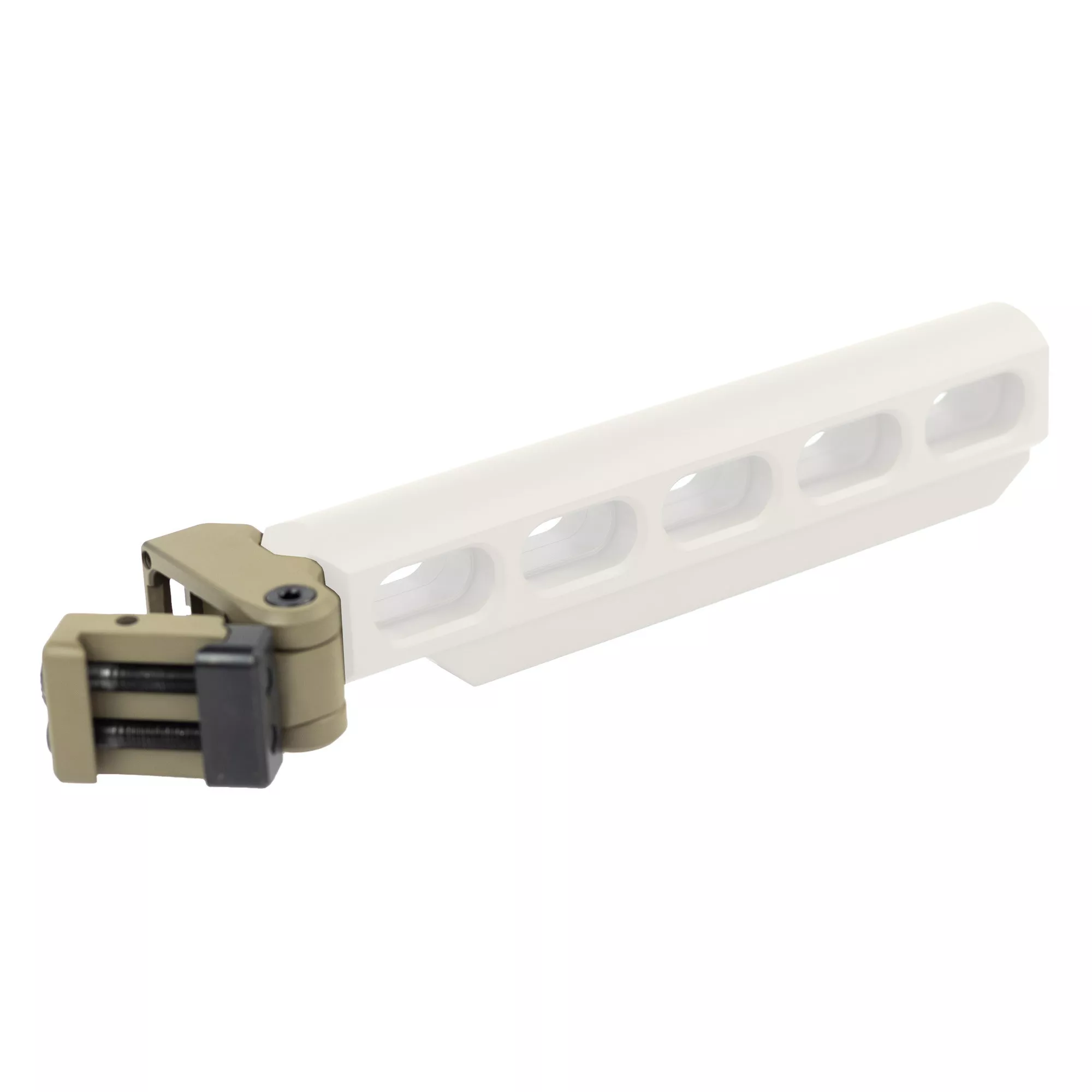 Samson AR-15 B.R.E. Bufferless Receiver Extension Folding Adapter FDE