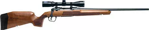 Savage Arms Axis 2 XP Combo 6.5 Creedmoor 22" Sporter Barrel Hardwood Stock Boresighted 3-9x40mm Scope