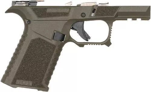 Sct Sub Compact Compatible w/ Glock 43X/48 OD Green Polymer Frame Aggressive Texture Grip Includes Locking Block