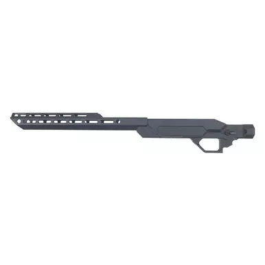 Sharps Bros. Heatseeker Chassis | Fits Ruger Precision Rimfire | Cerakote Finish | Black | Aluminum Construction | M-LOK Compatible Forend | SBC08