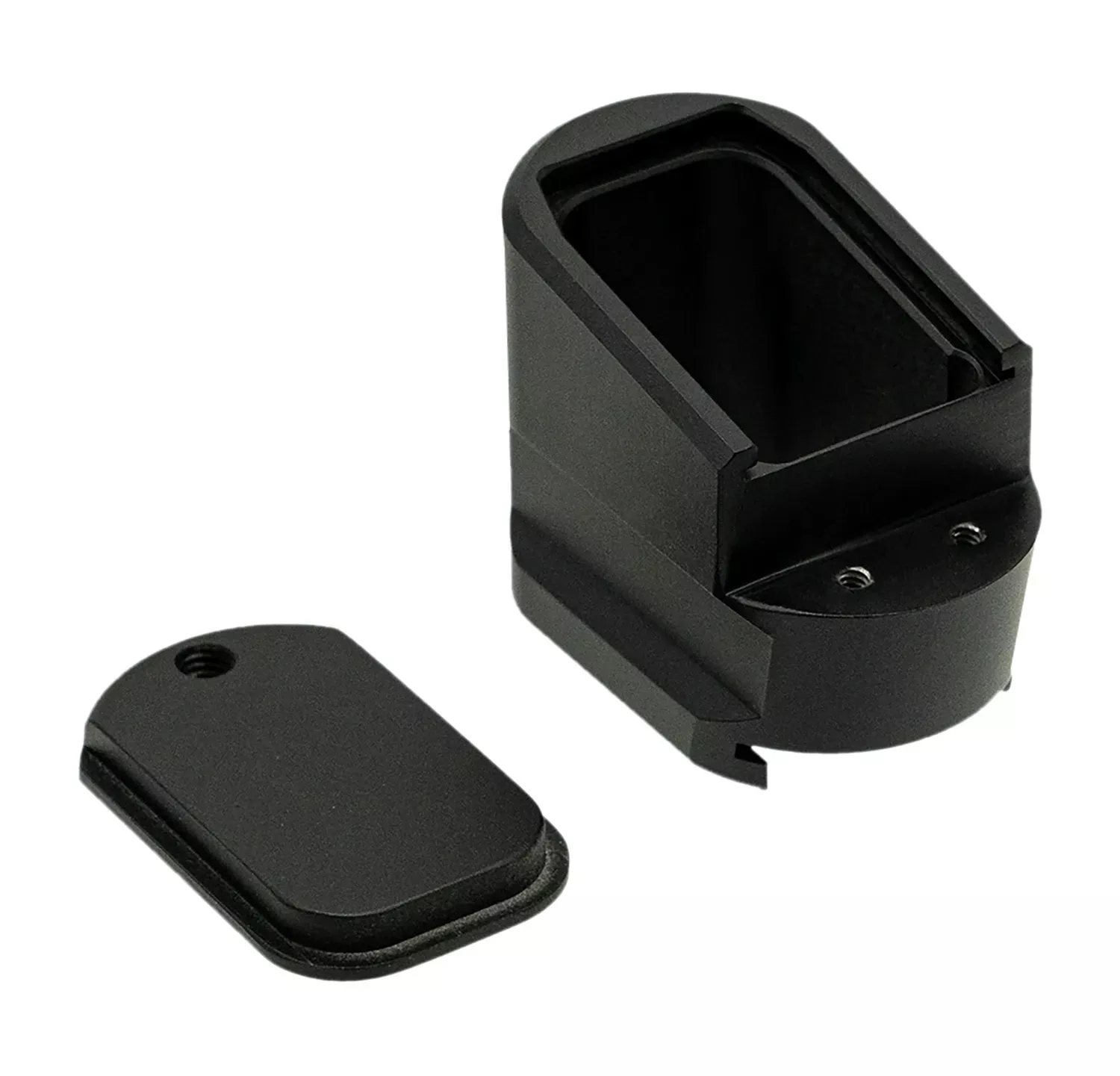 Shield Arms MPME5BLK Magazine Extension 5RD Compatible W/ Shield Arms M&P 2.0 Black Anodized Aluminum
