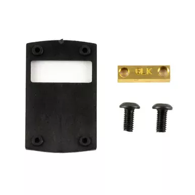 Shield Sights Mounting Plate | Low Pro Slide Mount | Black | For Glock 22 | MNT-G22-POLY-SMS-RMS