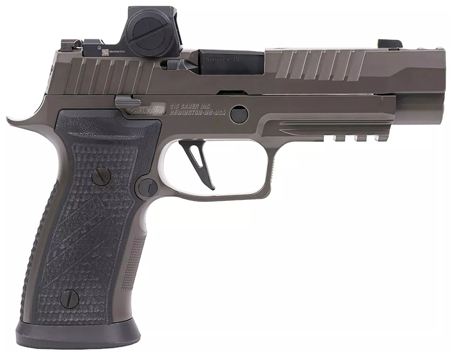 Sig 320AXGF9LEGIONRXX10 P320 9M 3.9 10R OR Gry