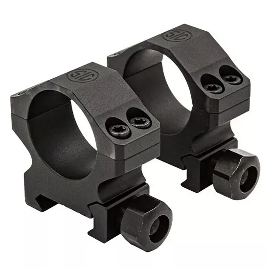 Sig ALPHA1 35mm Rings Med Alum Matte BLK