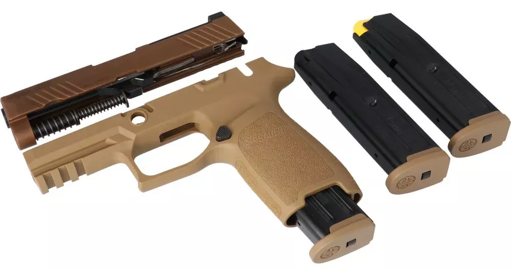 Sig Cal-x Kit P320-M18 9mm Carry Coyote 10RD