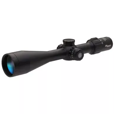 Sig Sauer 596.813BDX Rifle Scope | 6.5-20X52mm | 30mm Main Tube | DBX-R1 Digital Ballistic Reticle | Bluetooth | Black Finish | SOSBDX36111