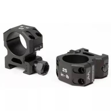 Sig Sauer Buckmasters 1 Inch Scope Rings Aluminum Medium Black