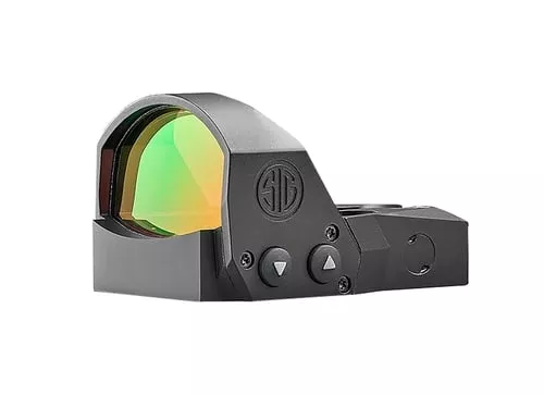 Sig Sauer Electro-Optics SOR1P100 Romeo1Pro 1x 30mm Obj 3 MOA Red Dot Black CR1632 Lithium