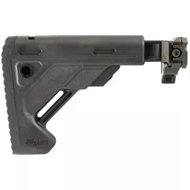 Sig Sauer Folding and Telescoping Stock | Fits Sig MCX/MPX | 1913 Interface | Black | STOCK-X-FOLD-TELE-BLK