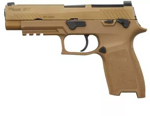Sig Sauer M17 CSS Pistol 9mm Luger 4.7" Barrel 10Rd Coyote PVD Finish