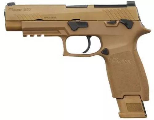 Sig Sauer M17 CSS Pistol 9mm Luger 4.7" Barrel 21Rd Coyote PVD Finish