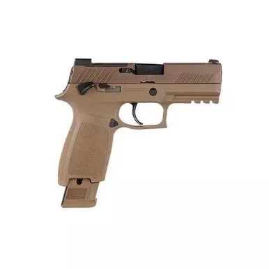 Sig Sauer P320-M18 9mm Luger Pistol 3.9″ Barrel 17/21 Round Coyote Tan