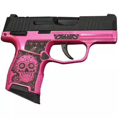 Sig Sauer P365-380-BSS-MS Pink Medusa Handgun .380 3.1″ Barrel 10rd Magazines (2)