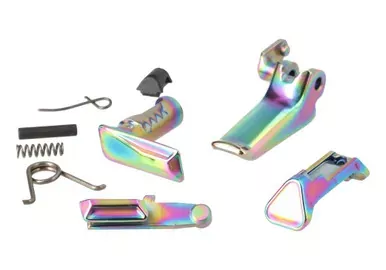 Sig Sauer P365X Controls Parts Kit | Frame Parts | For P365X | Polished Rainbow | 8901330