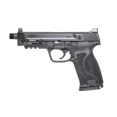 Smith & Wesson M&P45 M2.0 9mm Luger Pistol 5.12″ Threaded Barrel 10+1 Round Black