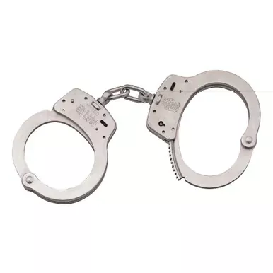 Smith & Wesson M100 Handcuff | Nickel | Chain | 350103