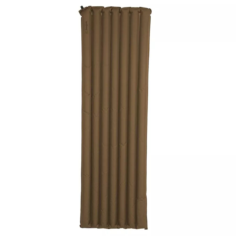 Snugpak Basecamp Ops Air Mat with Built-In Foot Pump WGTE Coyote