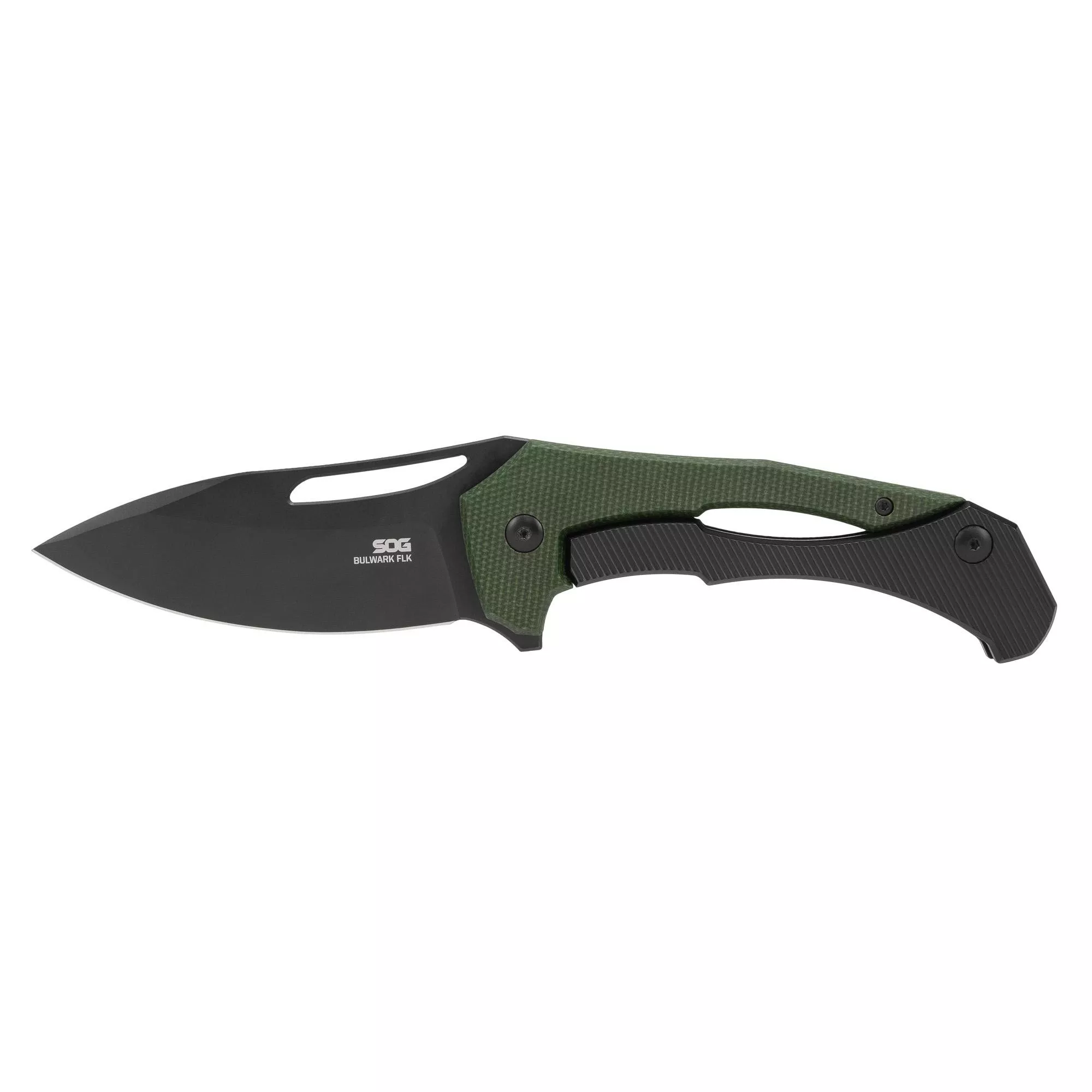 SOG Bulwark FL Folding Knife Black Blade