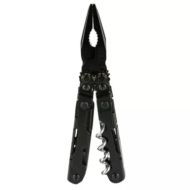 SOG Knives & Tools Powerlitre | 17 Tool Multi-Tool | Stainless Steel | Black Oxide Finish | Black | SOG-PL1002-CP