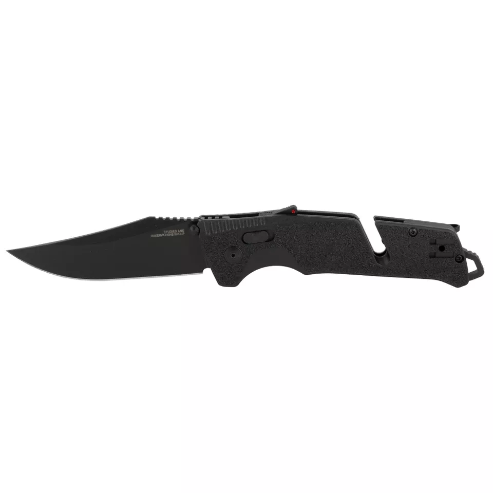 SOG Trident AT Blackout 3.7" Tactical Knife