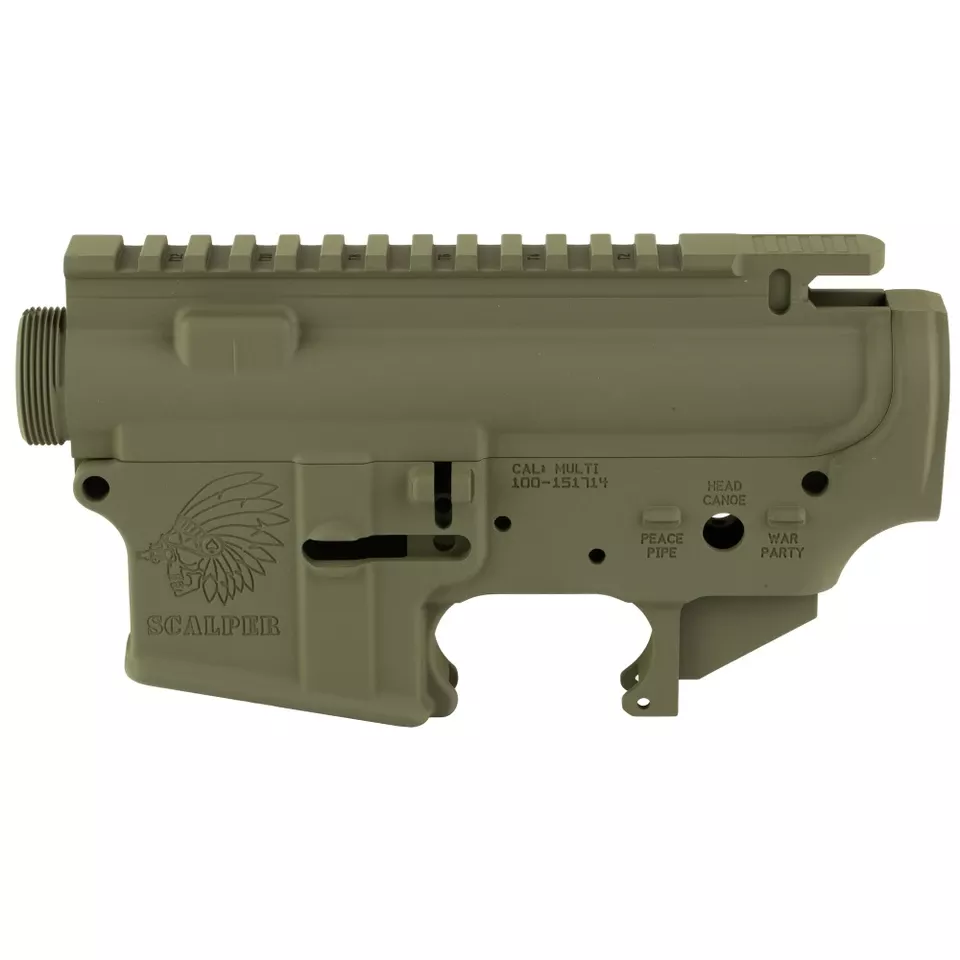 SOLGW Scalper Stripped Receiver Set in Olive Drab Green