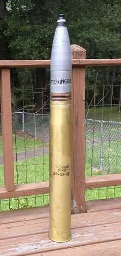 Soviet 85mm Inert Drill Round Powerful canFALSEn round