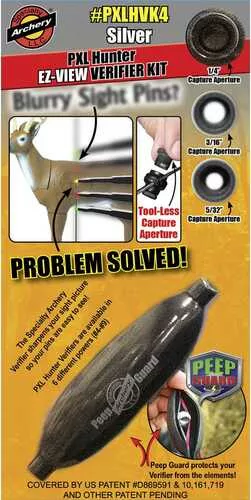 Specialty Archery PXL Hunter EZ-View Verifier Kit FALSE. 4 Silver