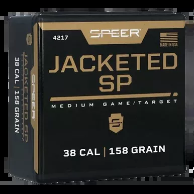 Speer .38/.357 158gr JSP Handgun Bullets 100ct