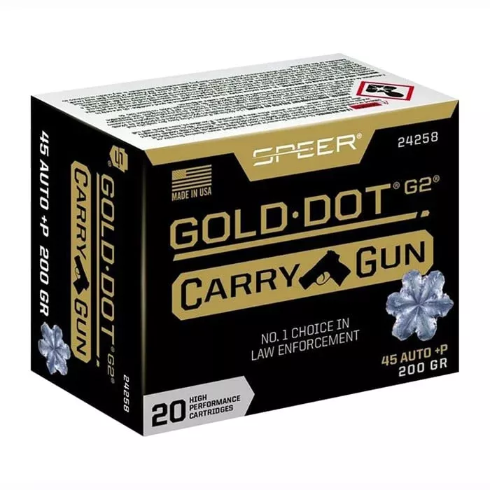 SPEER – 45 Auto +P 200gr Jacketed Hollow Point 200/Case Quantity Discount PriceAdd To Favorite
