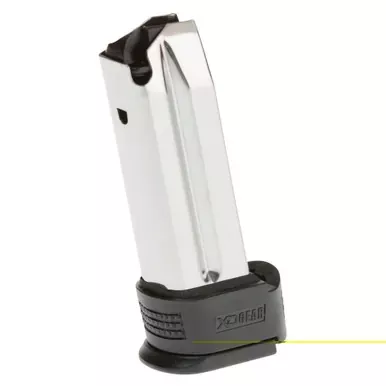 Springfield Magazine | 9MM | 10 Rounds | with Black Sleeve Extension | XD | Stainless | XD0923BS