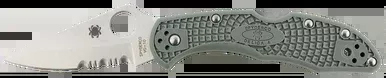 Spyderco Delica 4 Pocket Knife 2.9″ Partially Serrated Leaf VG-10 Satin Blade Fiberglass Reinforced Nylon (FRN) Handle Foliage Green
