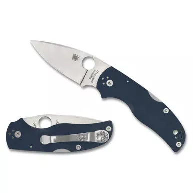 Spyderco Native 5 G-10 3″ Blue | C41GPCBL5