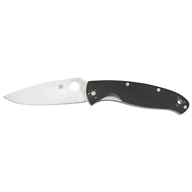 Spyderco Resilience | Knife | 4.2” Blade | Plain Edge | Black | C142GP