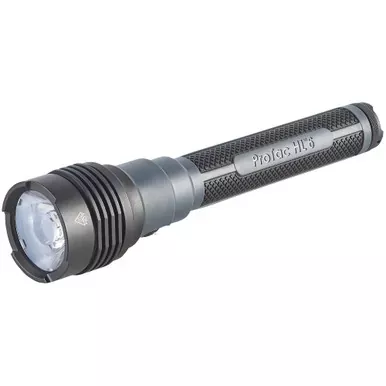 Streamlight ProTac HL 6 | 5300 Lumens | 2 Hour Runtime | Black | Includes (2) SL-B48 protected Li-Ion USB-C rechargeable battery packs | “Y” USB-C Charging Cord and Wrist Lanyard | 88132
