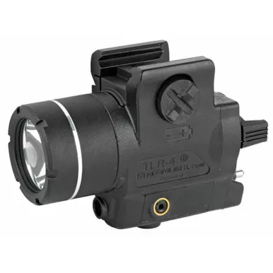Streamlight TLR-4 | Tac Light w/laser | Compact Pistols | 170 Lumens | Black | 69240