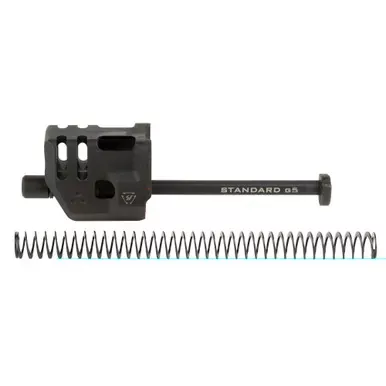 Strike Industries Mass Driver Comp | 9MM | For Glock 17 Gen 5 | Includes Recoil Spring/Guide Rod/Guide Rod Fitment Washer/Guide Rode Head | Black | SI-G5-MDCOMP-S
