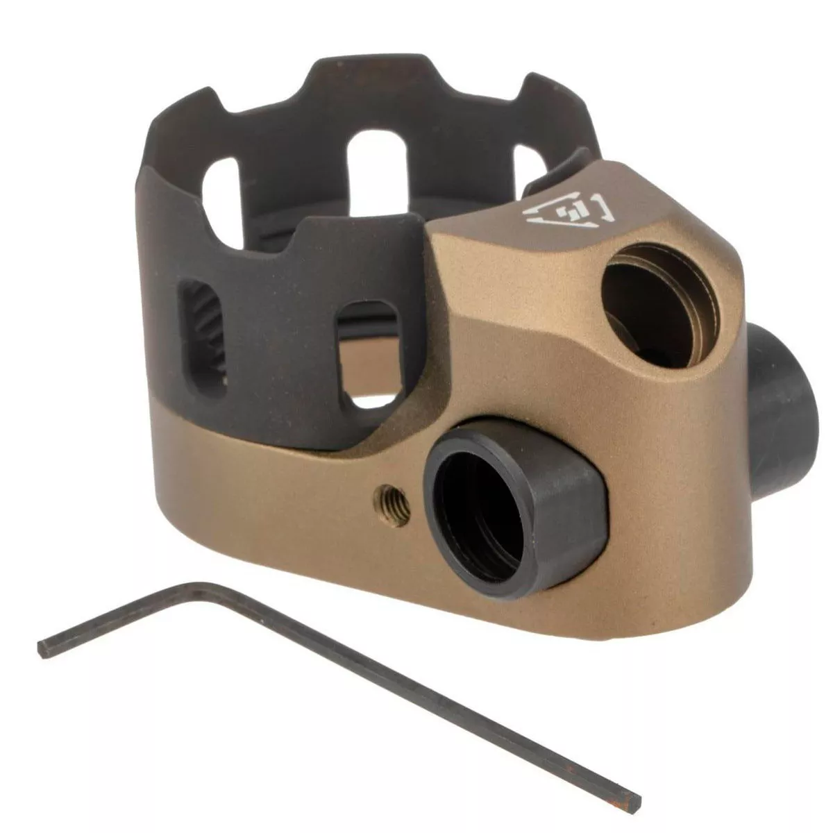 Strike Industries Tribus Enhanced AR-15 Castle Nut and End Plate
