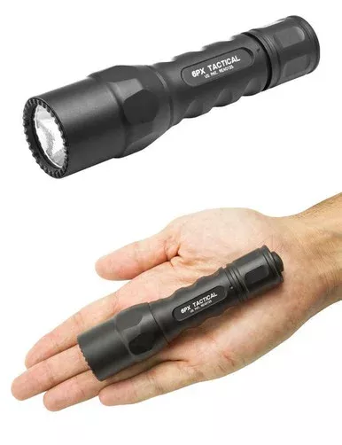 Surefire 6PX Tactical Flashlight CR123A Battery Black