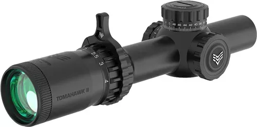 Swampfox Tomahawk Ii 1-4X24 – Sfp Green Fiber Optic