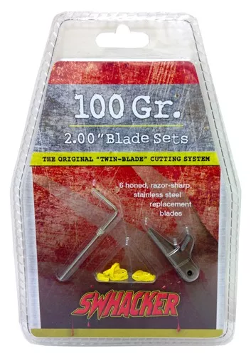 SWHACKER REPLACEMENT BLADES – 2-BLADE 100GR 2″ CUT 6/PK