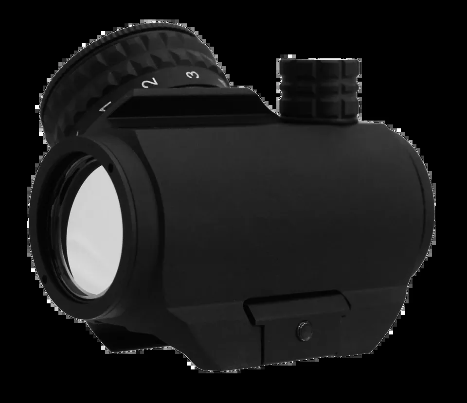 TacFire RD010 Reflex Sight - Black Anodized 1x20mm 4 MOA Red/Green Dot
