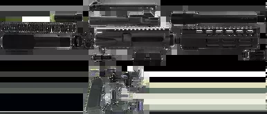 Tacfire SSPK45ACPLPK AR-10 Pistol Build Kit 45 ACP Black