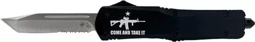 "AND TAKE IT AR 3.5" Silver Blade Templar Knife Large OTF"