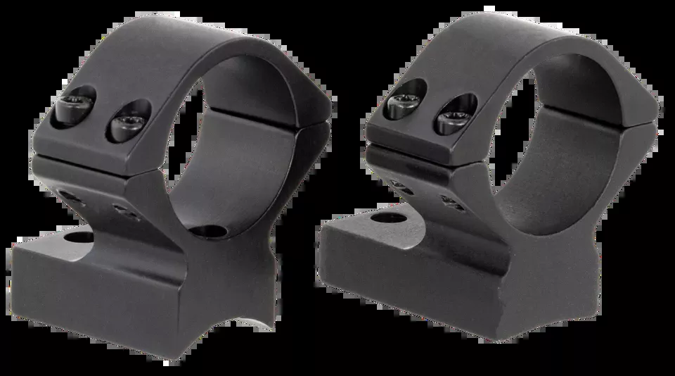 Talley 930706 Scope Mount/Ring Combo for Weatherby Mark V Non-Magnum 1" Tube, Low Rings, 0 MOA, Black Anodized Aluminum