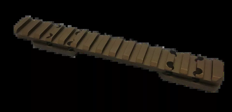 Talley PL0SB735 Smoked Bronze Picatinny Rail for X-Bolt Long Action 0 MOA