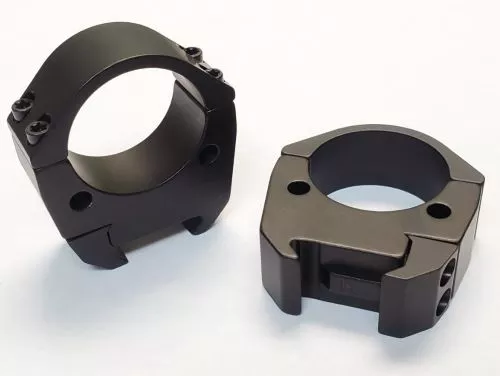 TALLEY RINGS 36MM LOW MODERN – SPORTING RIFLE BLACK