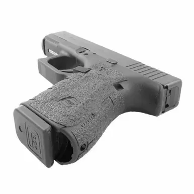 TALON Grips Adhesive Pistol Grip | For Glock | Gen 3 Glock 19, 23, 25, 32, 38 | Black | Rubberized Grip | 104R