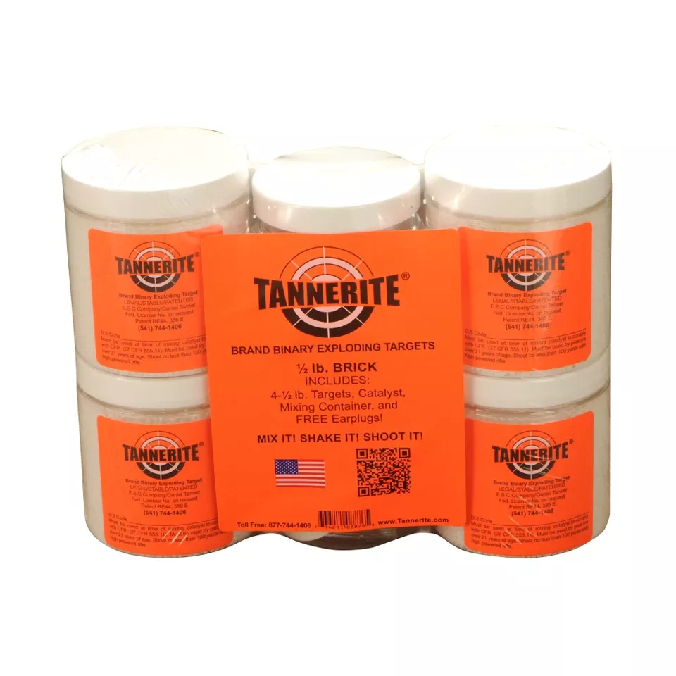 Tannerite Half Brick 1/2 lb Target 4-Pack