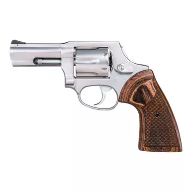 Taurus 856 Executive Grade 38 Special Revolver 3″ Stainless Barrel 6 Round Walnut Grip