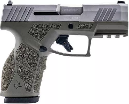 Taurus GX2 9mm Luger 10+1 3.37" Matte Stainless Steel Barrel, Matte Serrated Stainless Steel Slide, Dark Purple Polymer Frame w/Picatinny Rail, Polymer Grip
